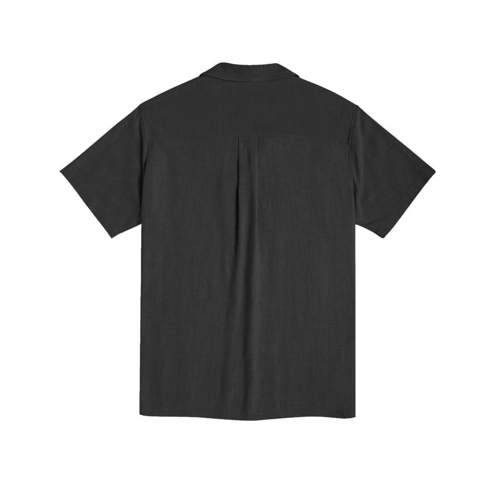 Summer New Men's Loose Button Shirts Comfortable Cotton Linen Short Sleeve T-Shirts Casual Beach Vacation Men's Street Shi