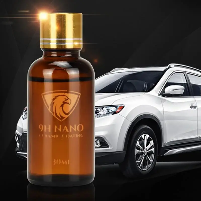 

Car Nano Coating Agent For Paint Care Car 30ml Ceramic Cleaning Agent Automobile Paint Care Spray With Nano Hydrophobic Layer