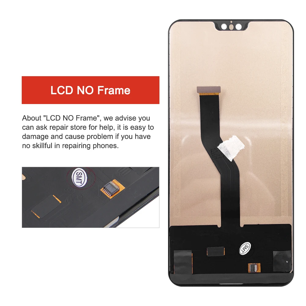 6.1" TFT High Quality Huawei P20 Pro LCD Display,Touch Screen Digitizer For HuaweiP20Pro Screen with Frame CLT-L29C,L29,L09,AL00 images - 6