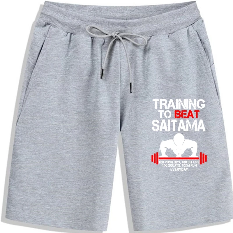 

Camiseta One Punch Man - Training to beat Saitama Men's Shorts Quality Cotton Casual Men Men's Shorts Men Free Shipping