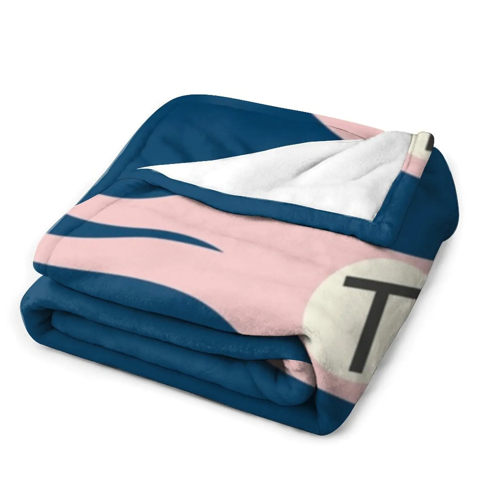 Фото Плед Tenenbaum Flag Throw Blanket Polar для дивана-кровати, пушистый, утяжеленный, тонкий. №3