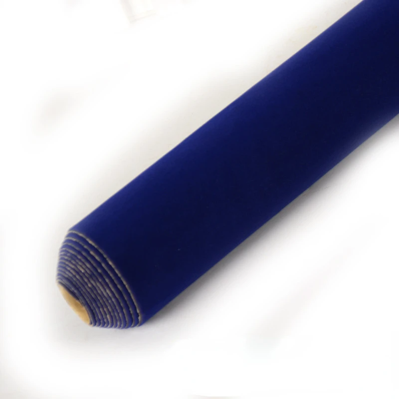 Самоклеящаяся бархатная ткань шириной 45 см клейкая Бархатная Флокированная для