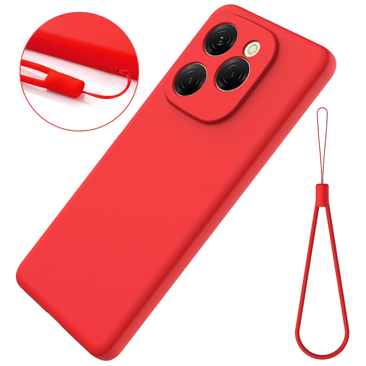 Silicone Case For Tecno Spark 20 Pro 5G Luxury Skin-feel Ultra-thin Soft Anti-fall Cover Spark20Pro Shockproof Bumper