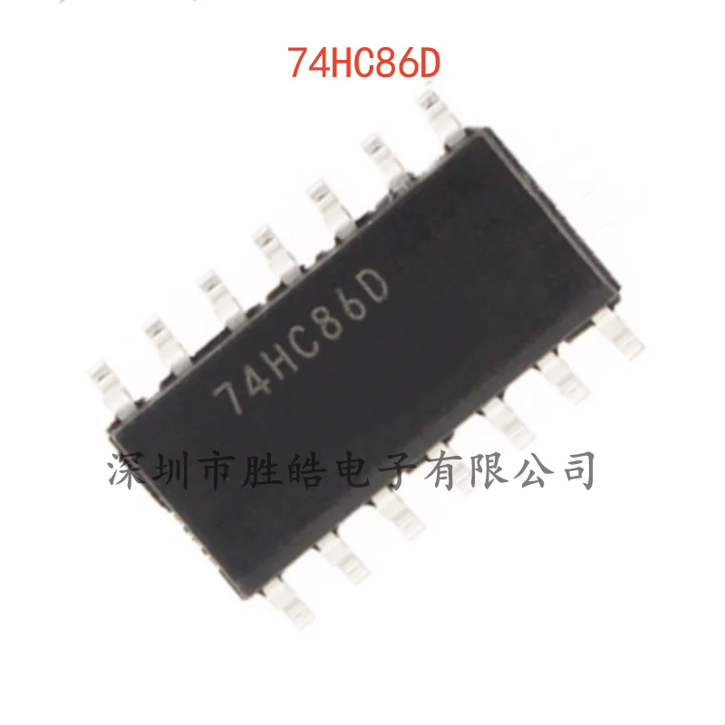 

(10 шт.) Новый 74HC86D , 653 Quad 2-входной логический чип XOR Gate 74hcSOIC-14 86D интегральная схема