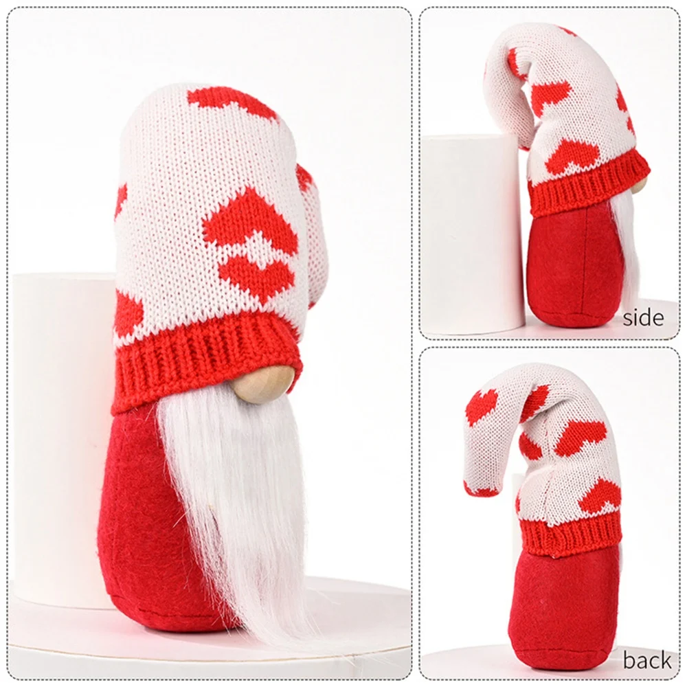 2 шт. кукла-гном в форме сердца украшения для пар подарки фермерского дома