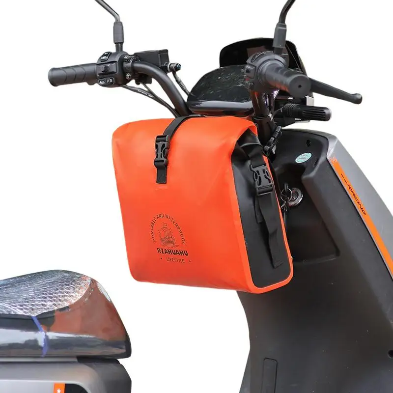 

Motorcycle Saddle Bag Motorbike Handlebar Front Storage Bag Waterproof Large Capacity Cycling Pouch For Keys Repair Tools Motorc