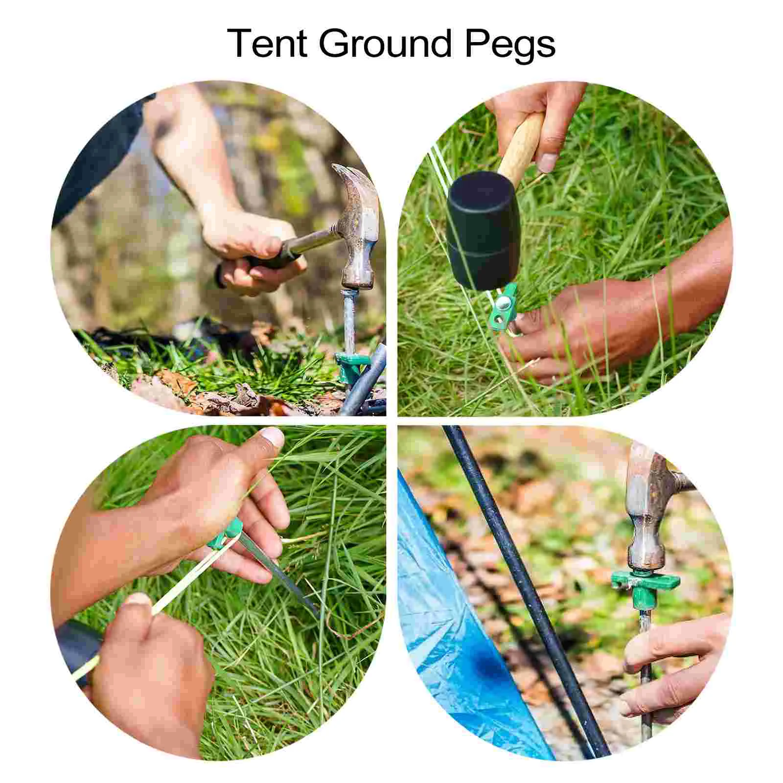 50 шт. пляжный коврик надувные пластиковые гвозди уличная палатка палатки для