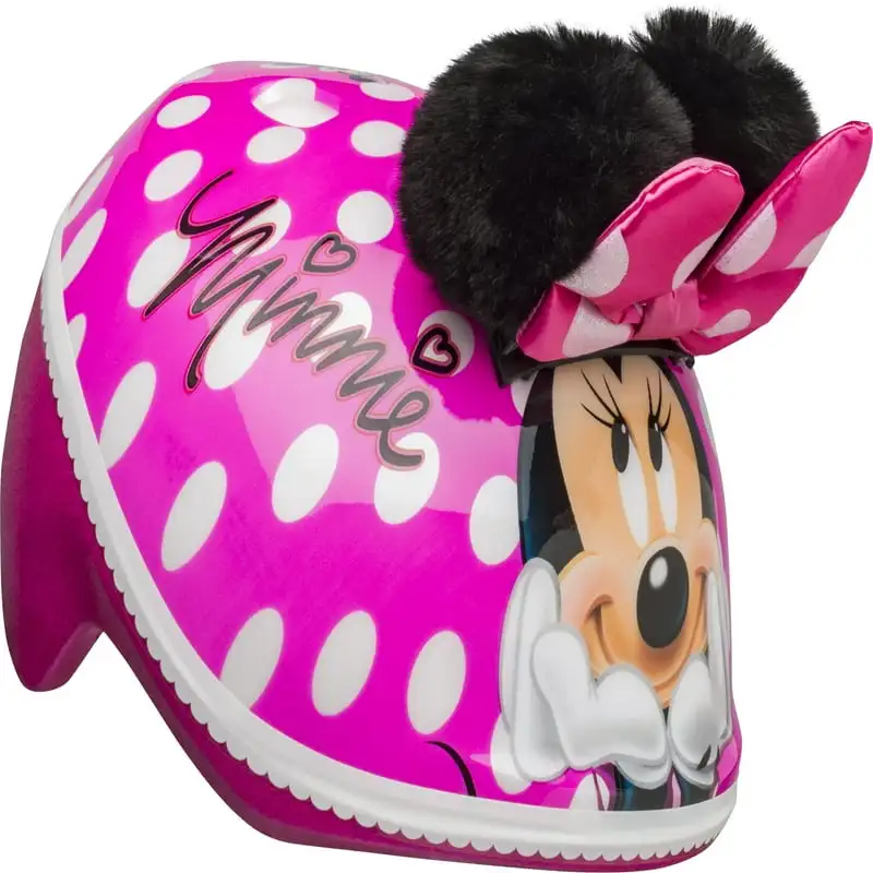 

Pom Ears Bike Helmet, Pink, Toddler 3+ (48-52cm)