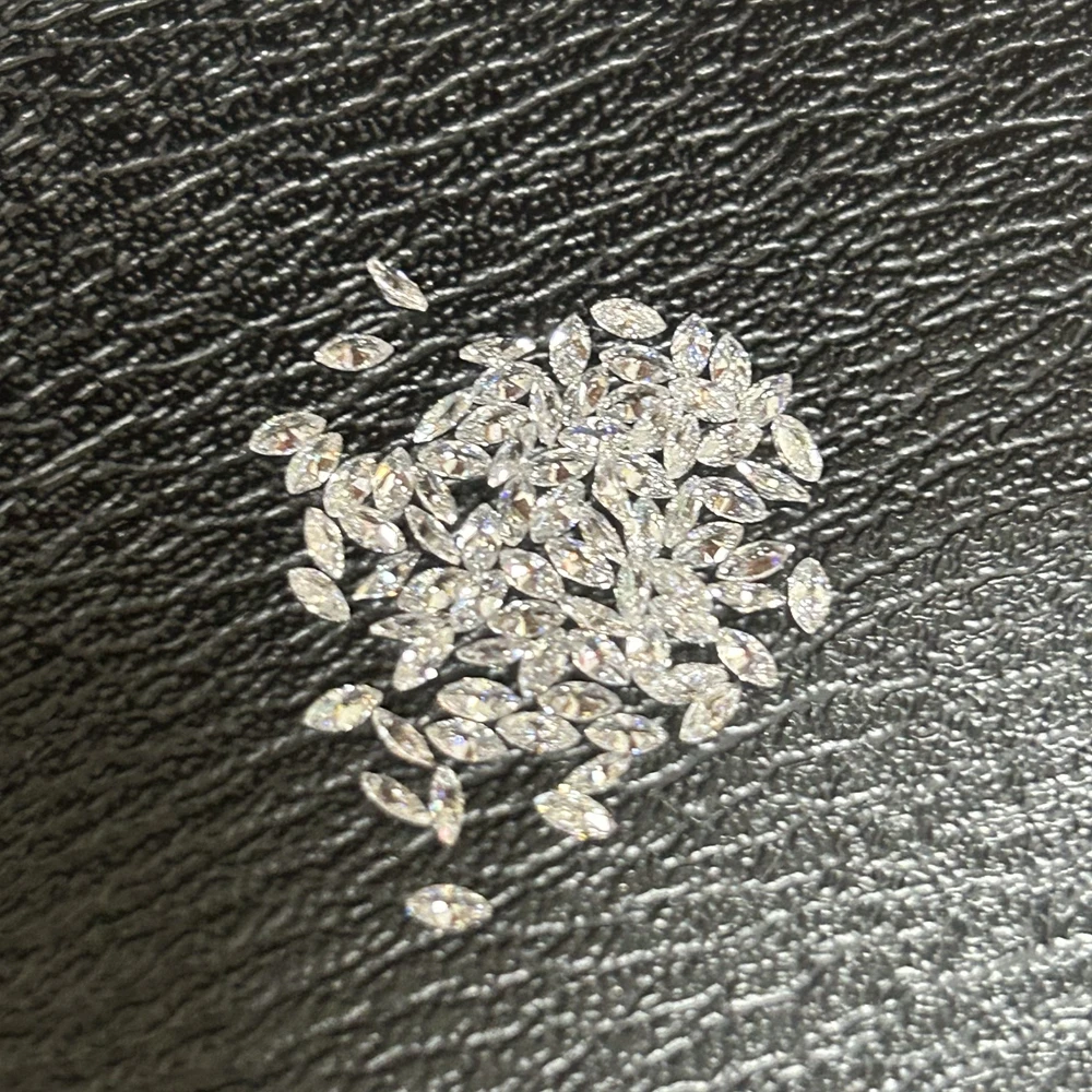 Meisidan 1 карат пакетик DEF VS Форма маркизы от 5x3 мм до 4x8 HPHT Lab Created Loose Diamond
