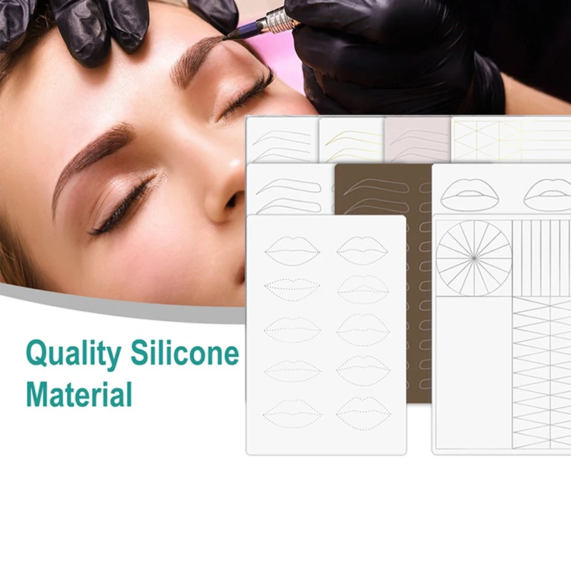 

1Pcs Microblading Eyebrow Tattoo Practice Skin Eyebrow Permanent Makeup Supplies Eyebrow Training Skin