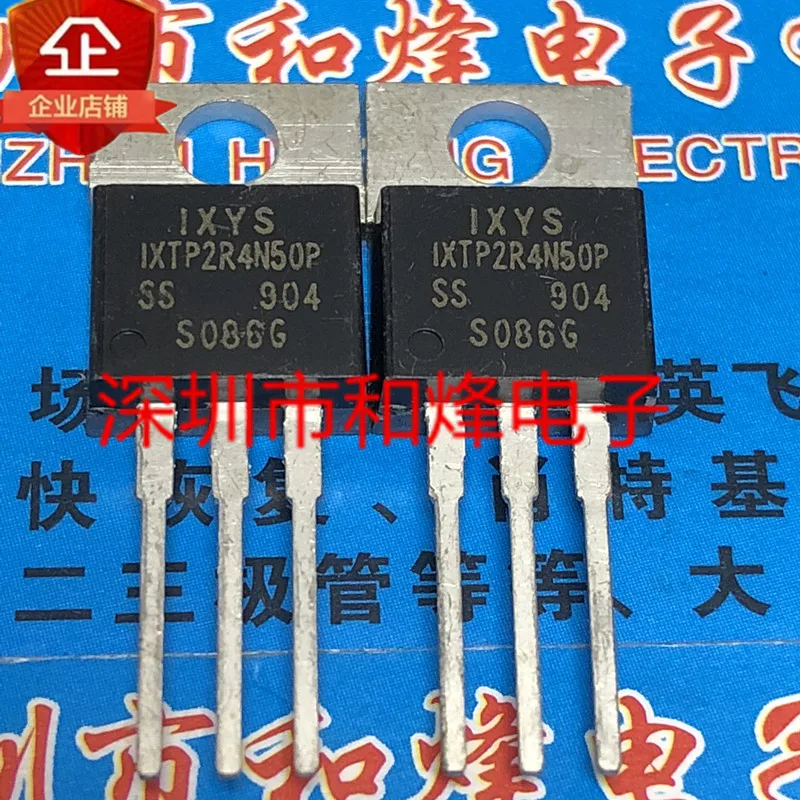 

Original 5pcs/ IXTP2R4N50P TO-220 500V 2.4A