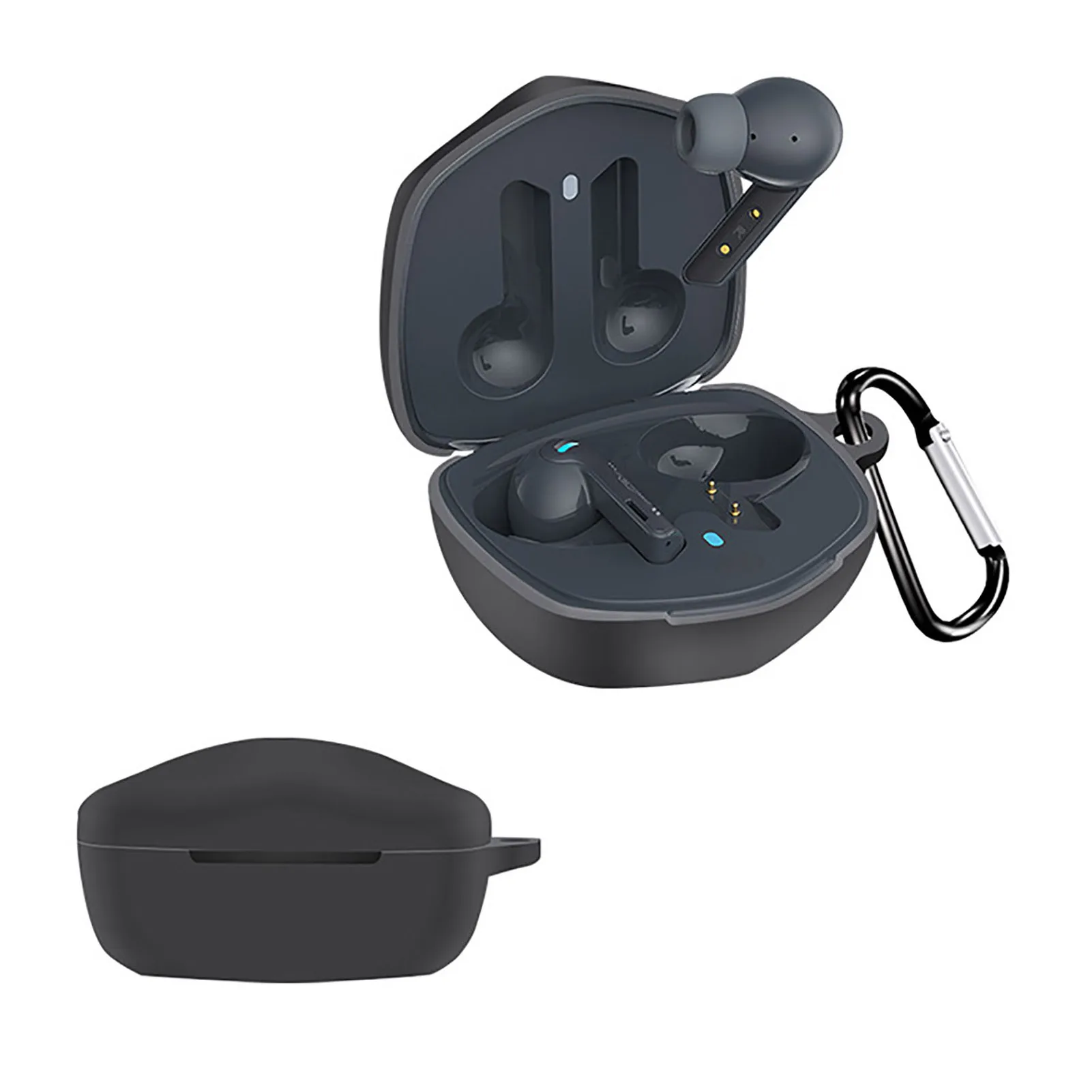 

Защитный чехол для наушников, силиконовый чехол для наушников, мягкий корпус, чехол для зарядного отсека, сумка для хранения, защитный чехол...