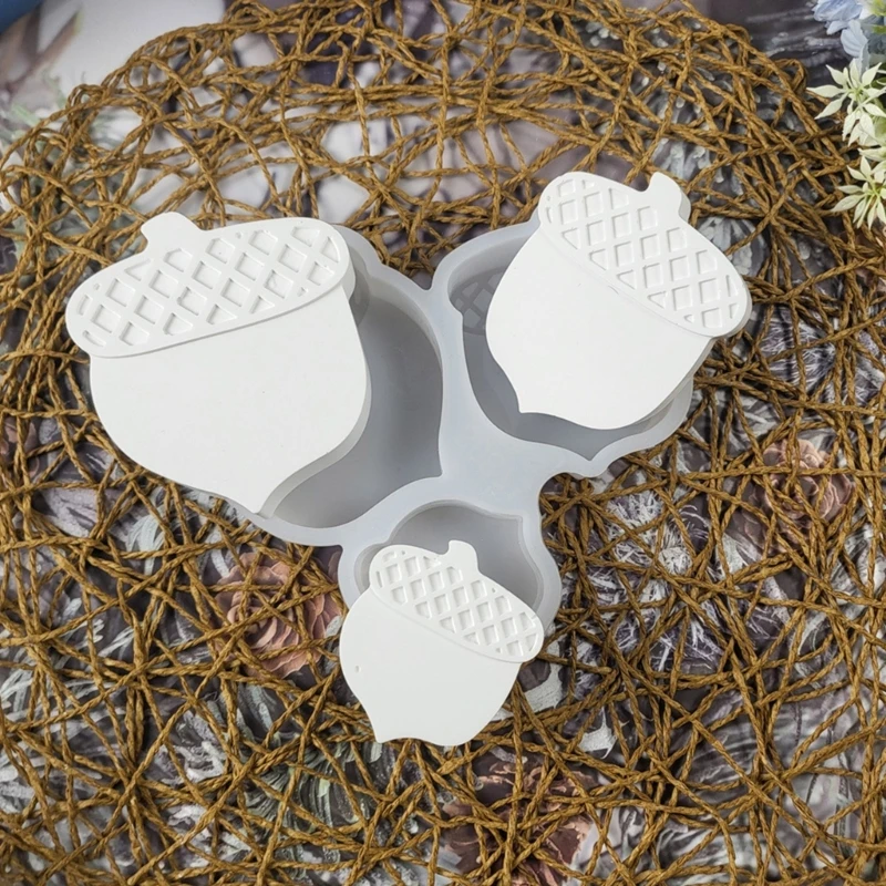 Силиконовая форма для украшения дома каштановая орнамента ювелирный инструмент