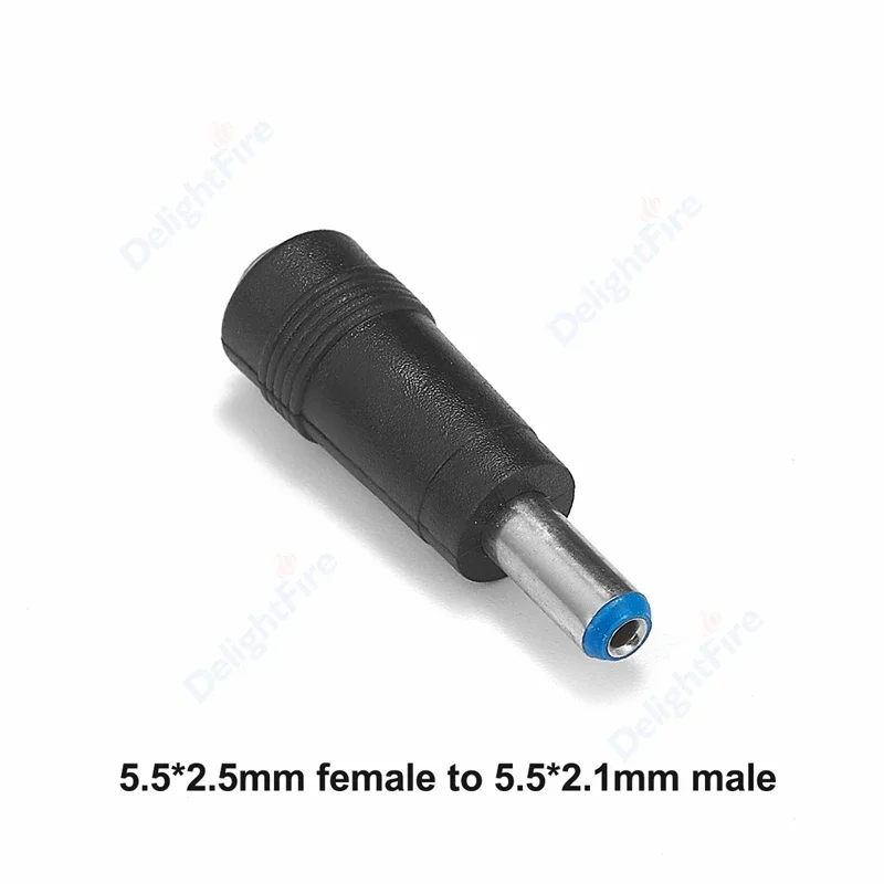 

Разъем адаптера питания DelightFire dc power connector 5.5*2.5 мм на 5.5*2.1 мм