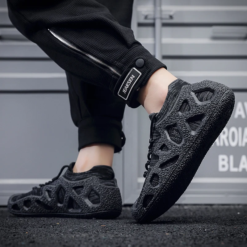 New Men's Outdoor Sneakers Breathable Shoes for Men Lightweight Unisex Sneakers Comfortable Sports Training Running Shoes