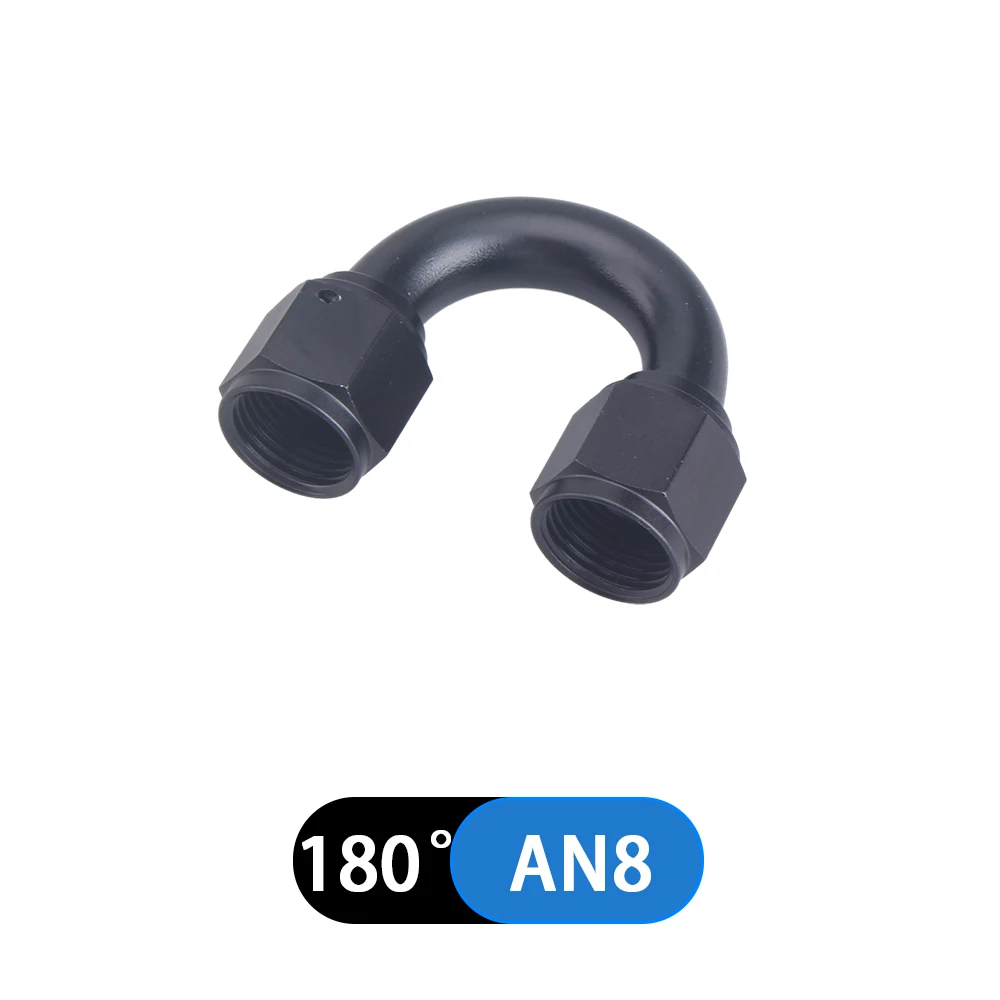 

Универсальный Гидравлический шланг, Угловой соединитель для масляного радиатора, 0, 45, 90, 180 градусов, AN6, AN8, AN10