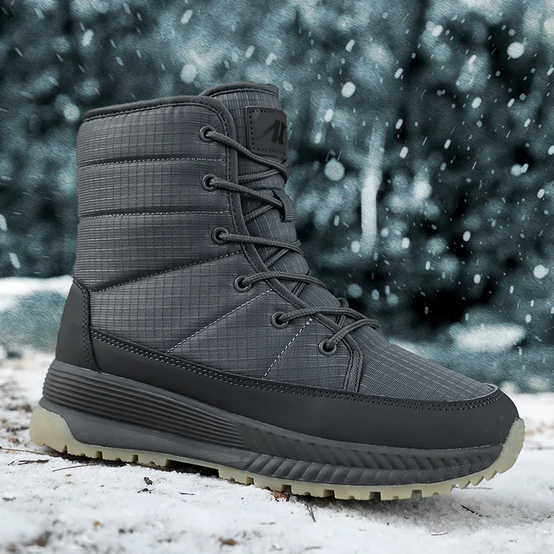 

2022 New Women Boots Winter Warm Snow Boots Concise Comfortable Thermal Casual Shoes Wear-Resisting Rubber Sole Ankle Boots
