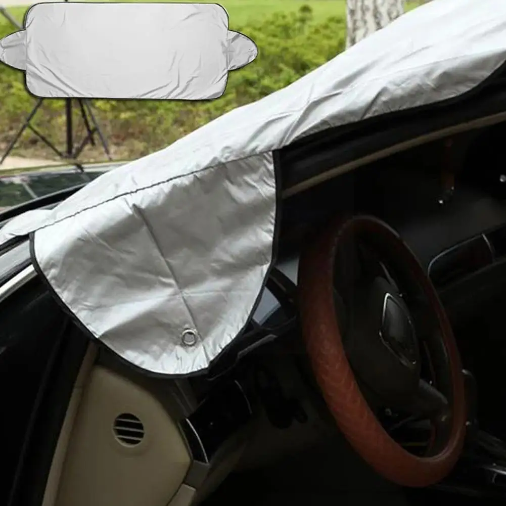 Winter Car Cover Ice Shade Window Windshield Accessories Insulation Protector With Cup Suction 200x70cm | Автомобили и мотоциклы