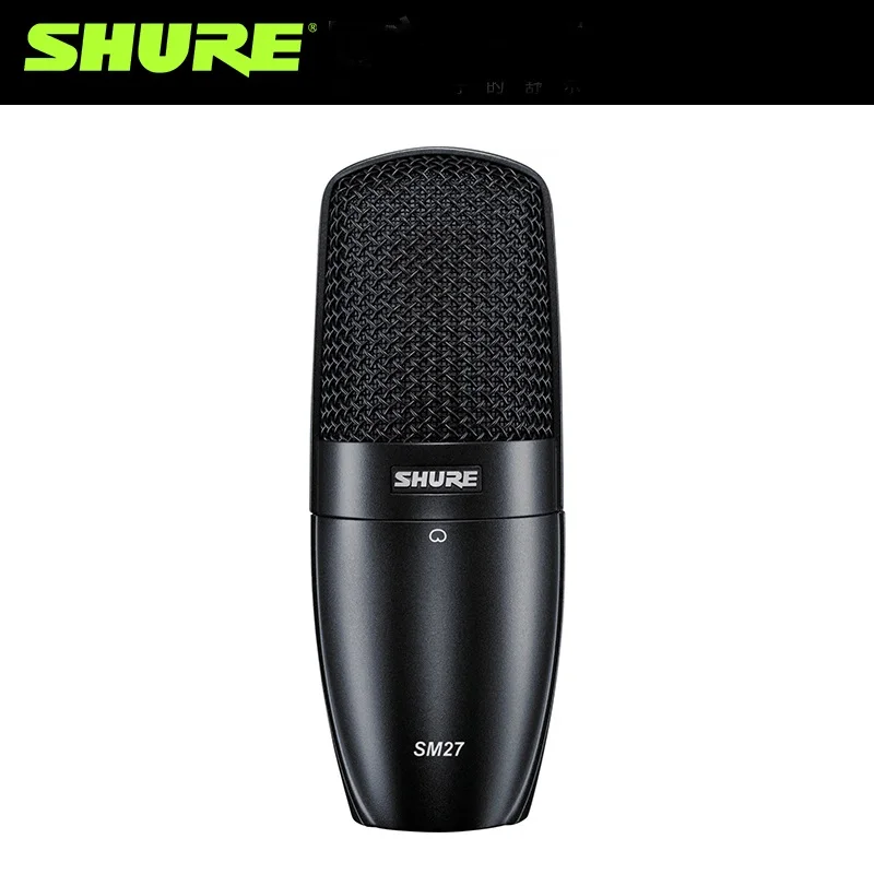 

Оригинальный кардиоидный динамический студийный дополнительный микрофон Shure Sm27 с частотным откликом для записи в режиме реального времени...