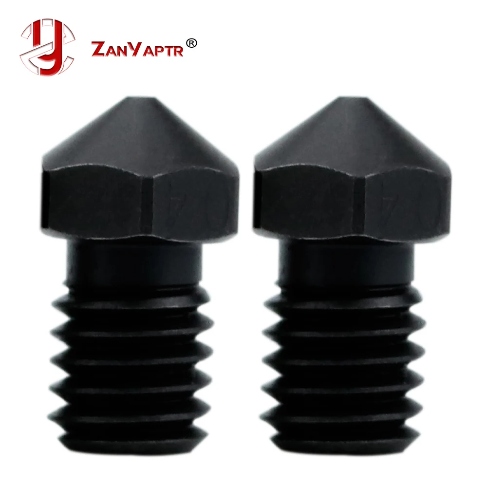 

3D High Quality E3D V6 Nozzle Hardened steel 0.4mm For 3D Printer Nozzles Hotend BMG Extruder ender 3 CR10 Titan Extruder