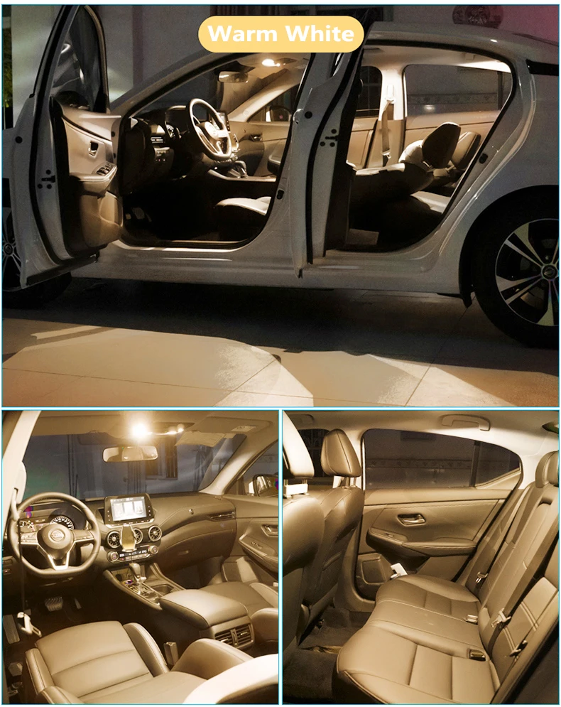 Автомобильные лампы LAOTUO интерьерный фонарь для Honda Accord 2003-2020 Canbus