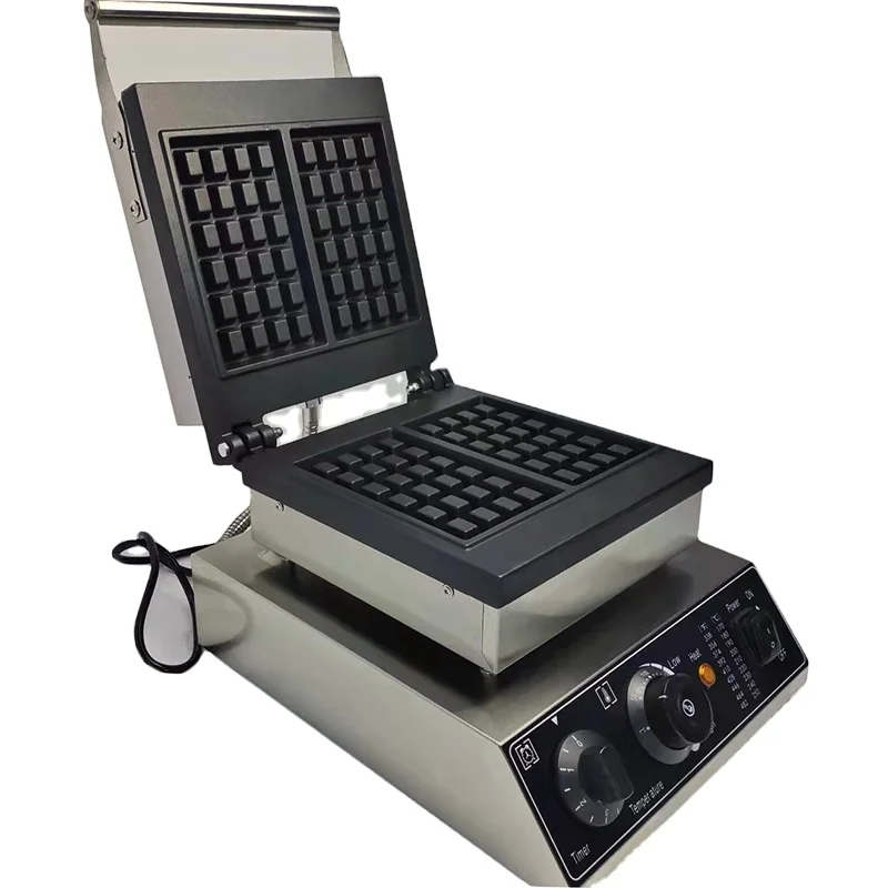 Купи Electric commercial portable sandwich machine square grid shape waffle maker for breakfast за 13,370 рублей в магазине AliExpress