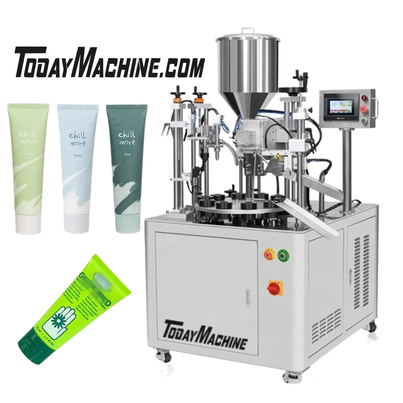 Автоматическая Машина Для Запечатывания мягких трубок из алюминия и пластика