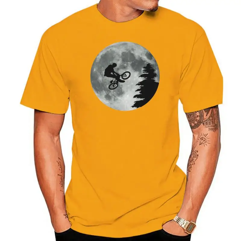 

Лидер продаж 2022, модная футболка, футболка для езды на велосипеде с Луной и прыжками, футболка для фристайла Mond BMX