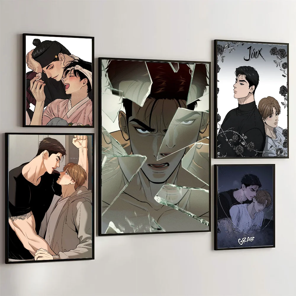 J-Jinx B-BL постер с комиксами настенное искусство домашний декор комнаты цифровая
