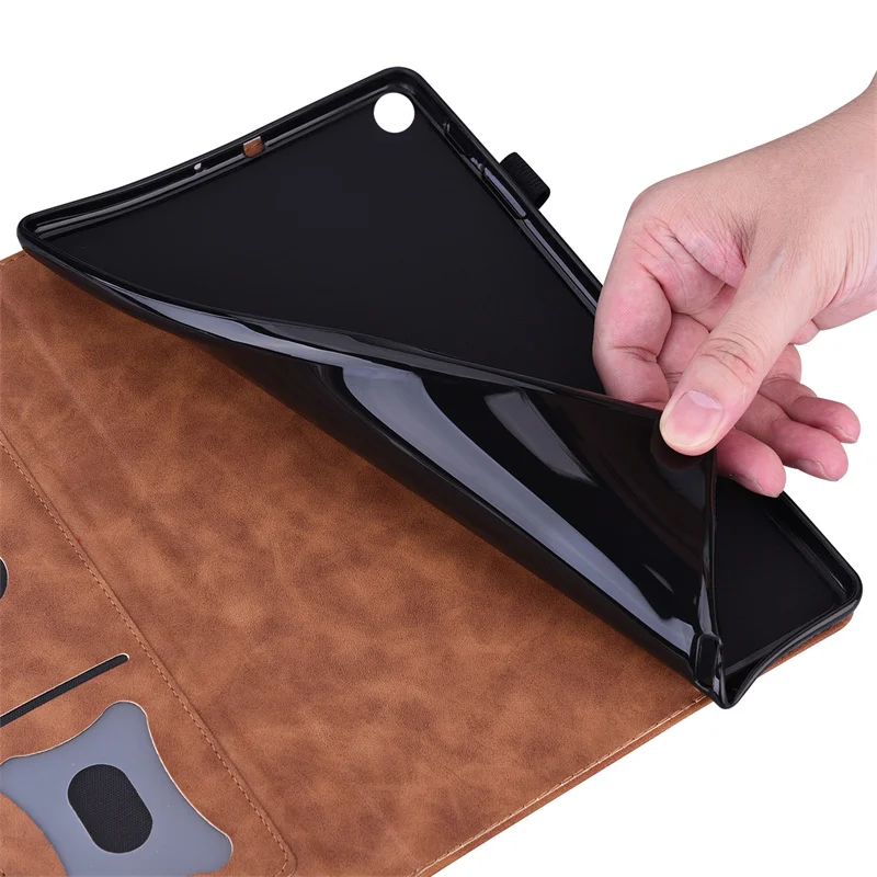 Чехол Funda для Kindle Paperwhite 2024 7-дюймовый роскошный чехол-бумажник электронной книги