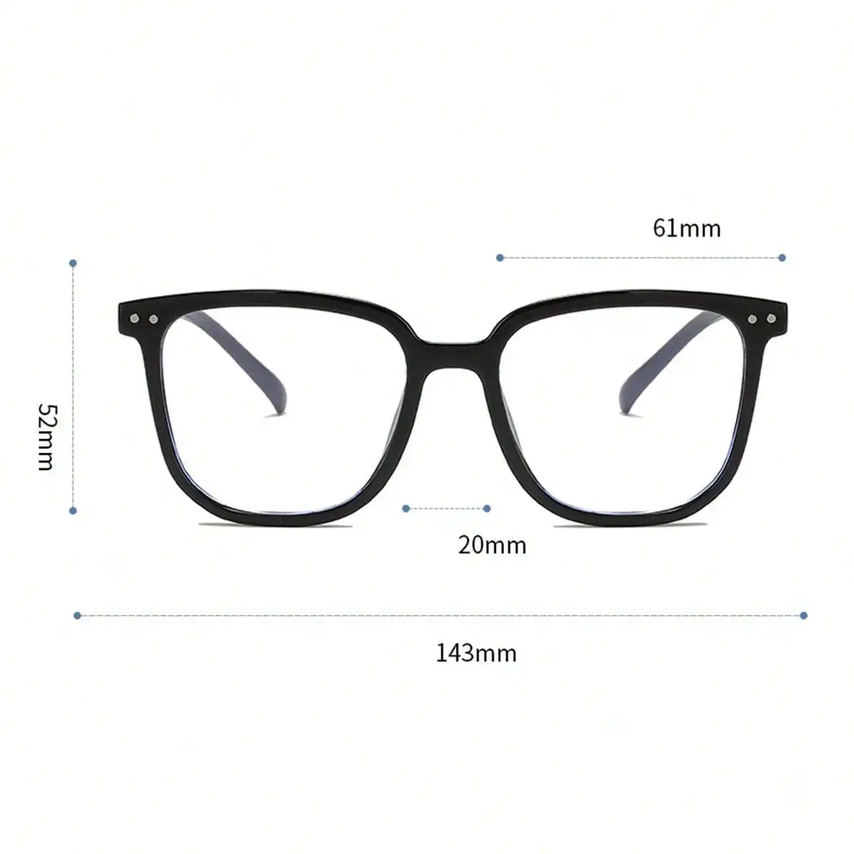 Квадратные Очки Для Чтения Унисекс С Защитой От Излучения Цельные Ветрозащитные