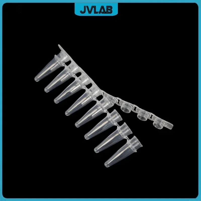 

Центрифужные трубки JVLAB 0.2мл 8-позиционные 200шт