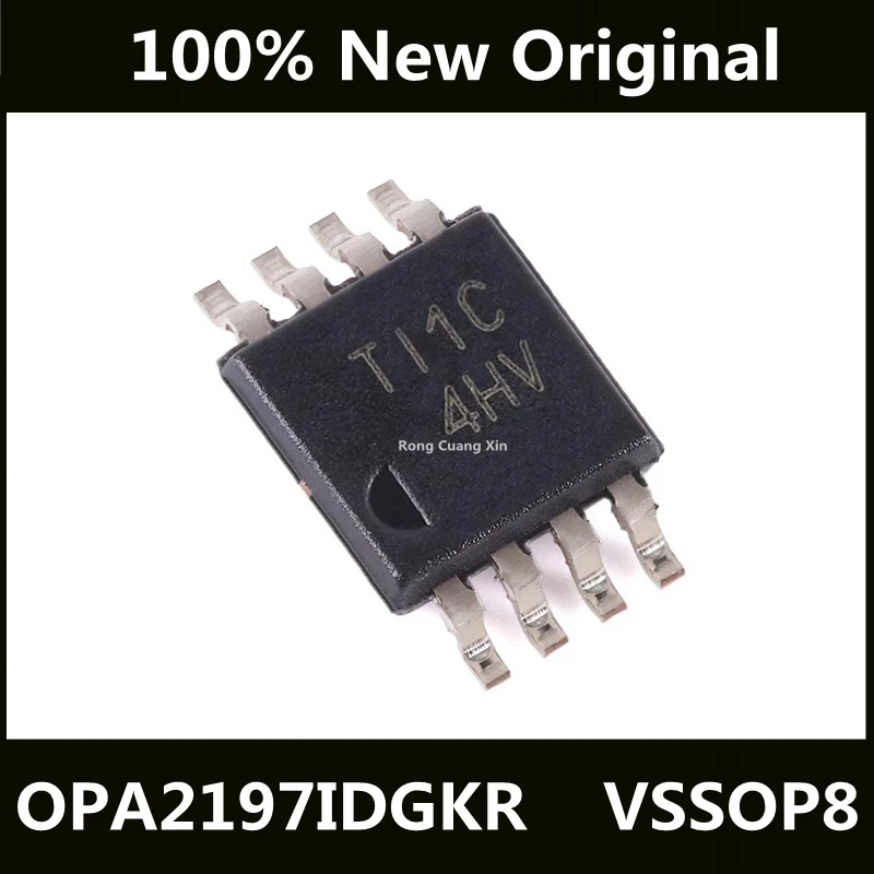 

New Original OPA2197IDGKR OPA2197IDGK OPA2197 Packaged VSSOP-8 Dual Precision Operational Amplifier Chip IC