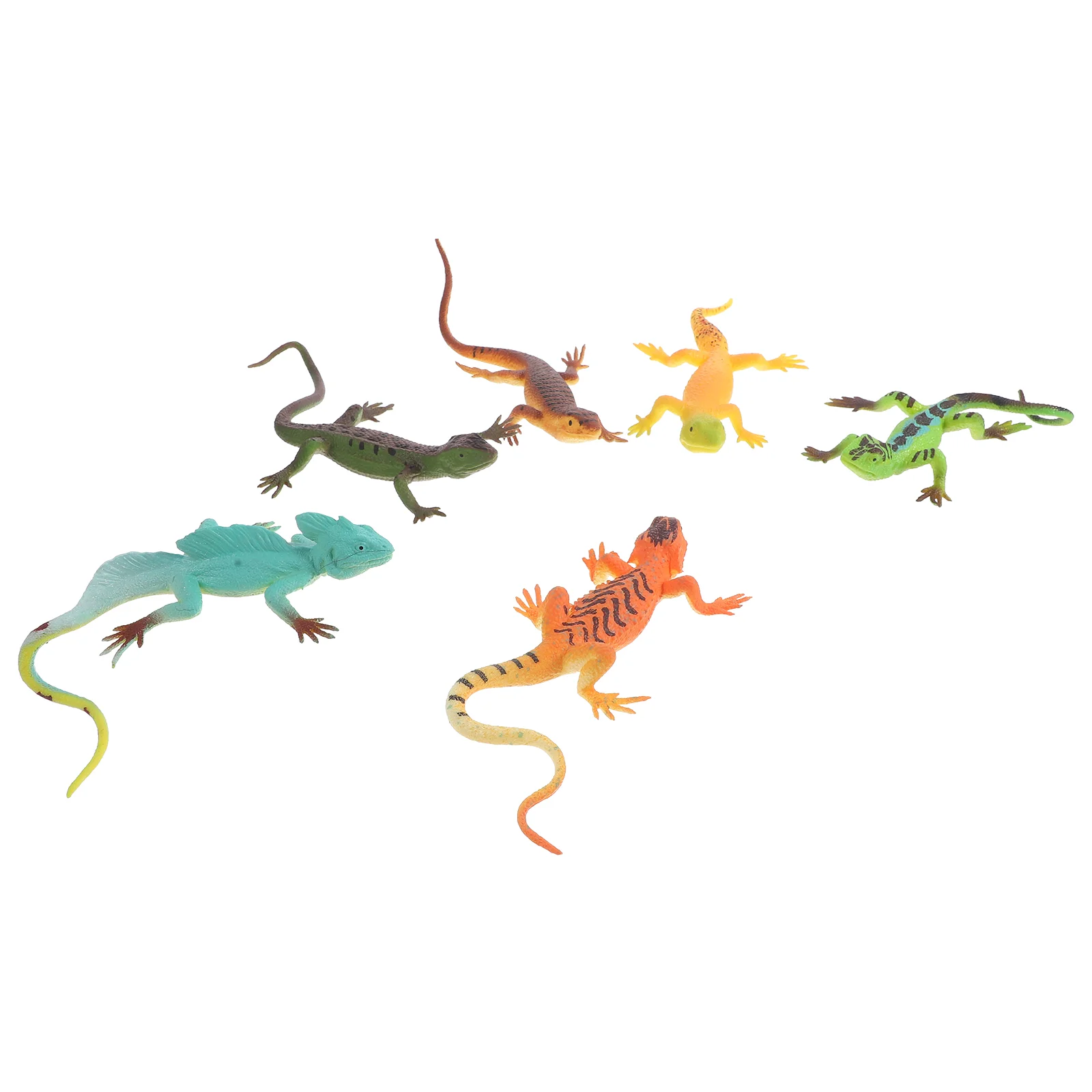 

6 шт., фигурки ящериц