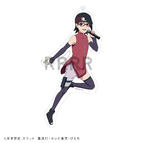 Брелок для ключей из аниме Наруто харано Сакура Хатаке Какаси акриловый брелок