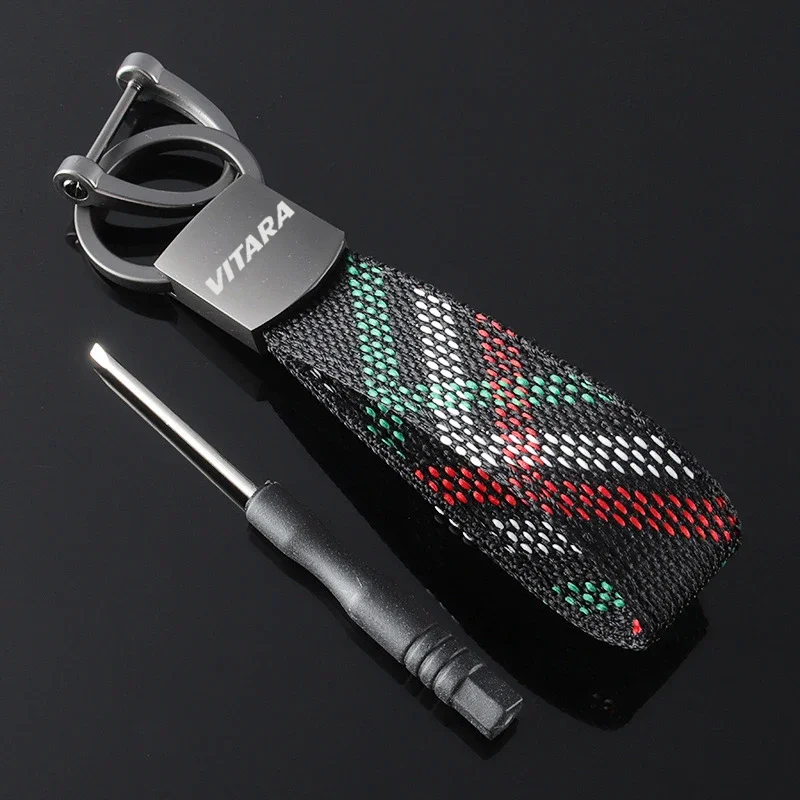 Автомобильный брелок из ткани Оксфорд для ключей Vitara Alto Swift Liana вагон седан SX4 Jimny