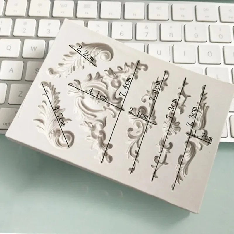 Силиконовая Форма Для Выпечки В Европейском Стиле С Декоративными Узорами Торта