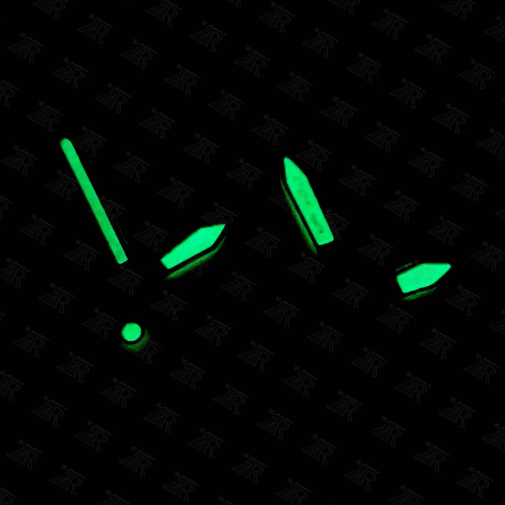 Светящиеся стрелки для часов черные белые 8/8 5*12/12 5*12 5 мм модель NH35 NH36 часы с