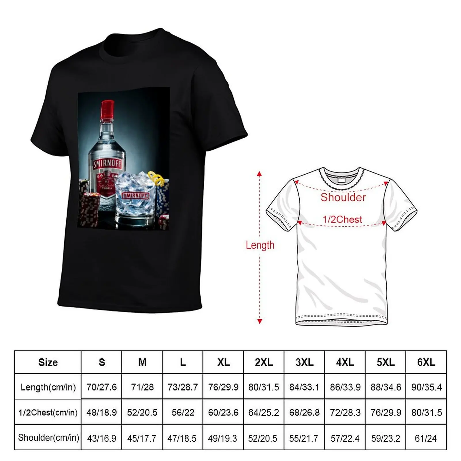 Футболка Smirnoff Vodka, высокоэластичная спортивная футболка (art.: 3920dbe4ffaf7) - 3920dbe4ffaf7