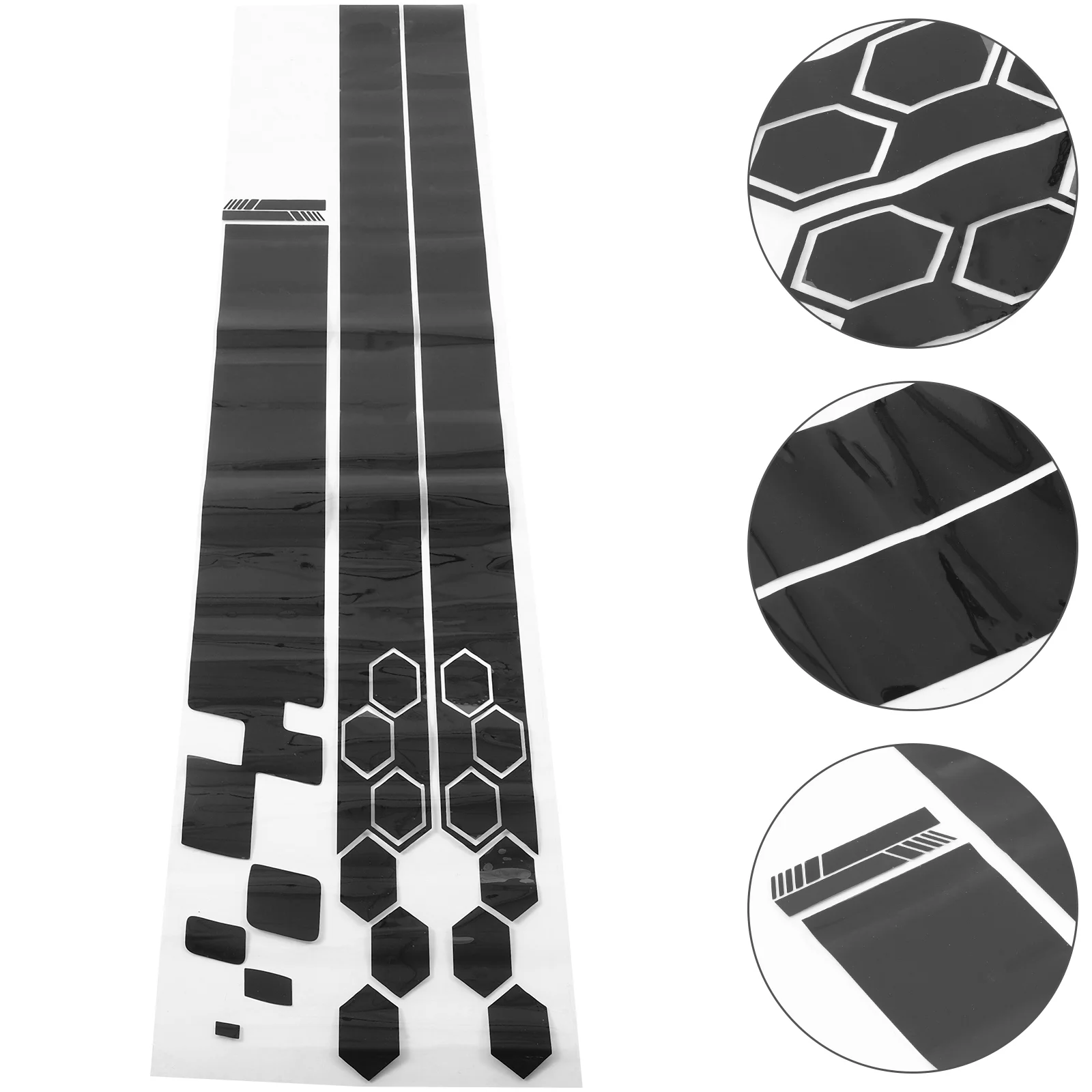 

1 Set Car Sticker Car Side Decorative Vehicle Stripe Decal Decoration Supply
