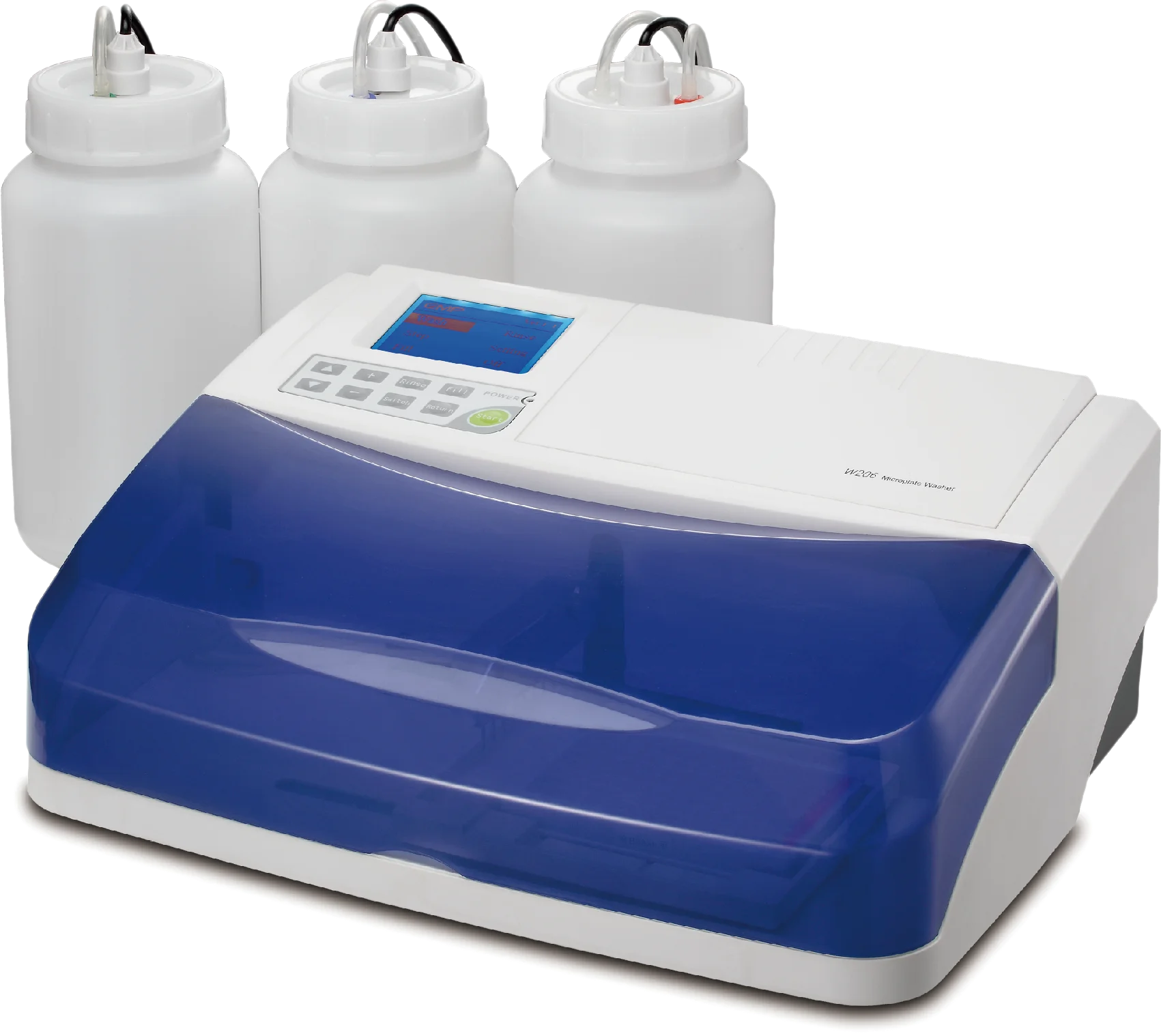 

W206 7 Inch LCD Screen Hospital Instrument ELISA Microplate Washer For Clinical Analyzer