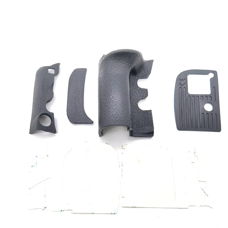 

For Nikon D800 D800E Body Rubber Cover Grip + Bottom + Rear Thumb + FX Side Rubber Camera Repair Spare Part Unit New Rubber