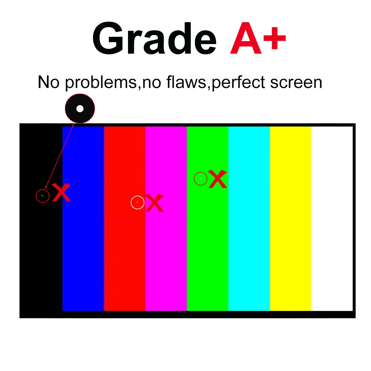 Фото Новый оригинальный IPS LCD-экран A+ 27 дюймов LM270WQ4 SSC4 SSE1 SSE2 SSG1 SSH1 SSK1 SSM1 SSC2 №5