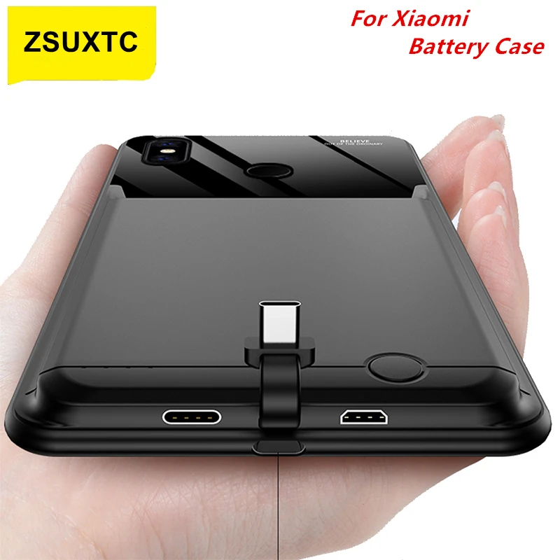 

10000Mah Power Case For Xiaomi Mi 10 8 CC9 6X A2 9 9 Pro 10 Lite 10 Pro Mix 3 Redmi Note 8T 8 Pro Battery Charger Case Bank