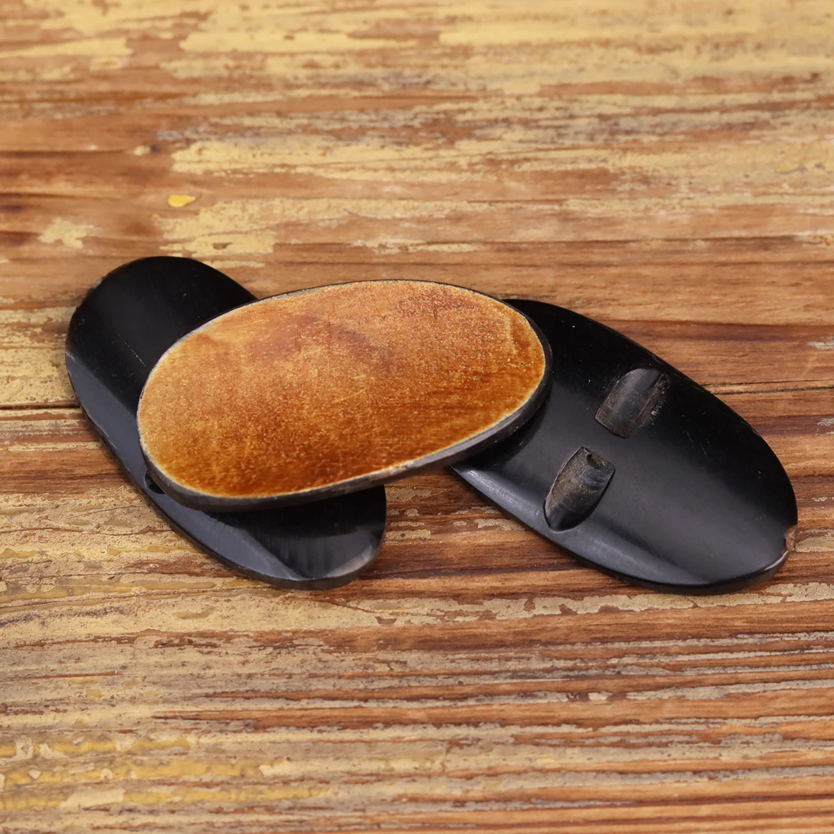 3 шт. большой декоративный натуральный рожок Швейные аксессуары прижженная