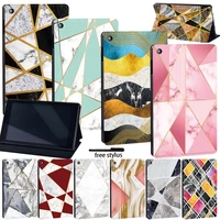 tablet case for fire 7 579th hd8 678th hd10579th anti fall geometric figure series tablet casestylus