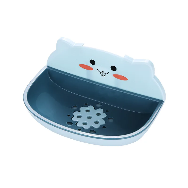 

For the Bathroom Organizer and Storage Wall Mounted Soap Box Bathroom Soap Dish With Lid Home Supplies Bath Accessories Sets Set