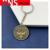 basketball mini keychain jewelry toy metal sports jewelry commemorative gift