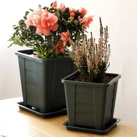pots for plants square flowerpot plastic flowerpot breathable drainage flower pot flower tub plant accessories flowerpot