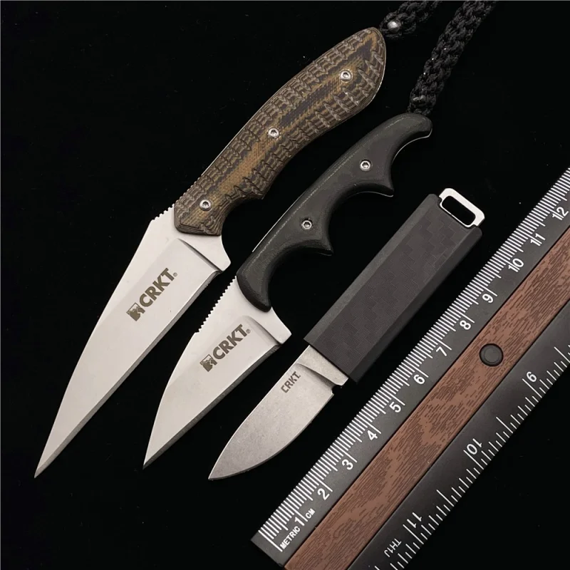 

Authentic OEM Columbia River Small Straight Knife BeltKSheath Outdoor Camping Hunting Pocket EDC Halter Knife